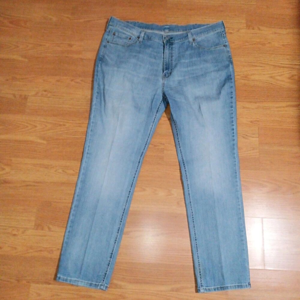 Levi's 541 Men's Jeans Athletic Fit, Stretch Denim, Dark Wash, Blue, 44x34